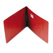 ACCO Pressboard Report Cover with Tyvek Reinforced Hinge, Two-Piece Prong Fastener, 2" Capacity, 8.5 x 14, Red/Red Item: ACC19928