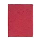 ACCO Pressboard Report Cover with Tyvek Reinforced Hinge, Two-Piece Prong Fastener, 3" Capacity, 8.5 x 11, Red/Red Item: ACC25978
