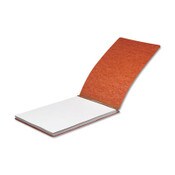 ACCO Pressboard Report Cover with Tyvek Reinforced Hinge, Two-Piece Prong Fastener, 3" Capacity, 11 x 17, Red/Red Item: ACC47078