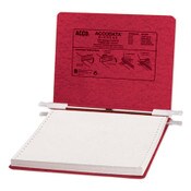 ACCO PRESSTEX Covers with Storage Hooks, 2 Posts, 6" Capacity, 9.5 x 11, Executive Red Item: ACC54119