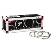 ACCO Metal Book Rings, 2" Diameter, 50/Box Item: ACC72205