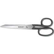 Westcott® Kleencut Stainless Steel Shears, 8" Long, 3.75" Cut Length, Straight Black Handle Item: ACM19018