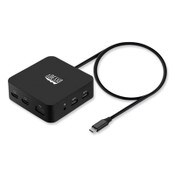 Adesso 11-in-1 USB-C Multi-Port TAA Compliant Docking Station, Black Item: ADEAUH4050