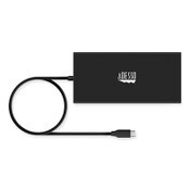 Adesso 12-in-1 USB-C Multi-Port TAA Compliant Docking Station, Black Item: ADEAUH4060