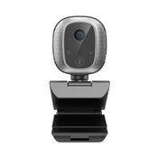 Adesso CyberTrack M1 HD Fixed Focus USB Webcam with AI Motion/Facial Tracking, 1920 Pixels x 1080 Pixels, 2.1 Mpixels, Black/Silver Item: ADECYBERTRACKM1