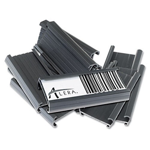 Alera® Wire Shelving Shelf Tag, Side Load, 3" Long, Gray, 10/Pack Item: ALESW59ST