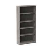 Alera® Alera Valencia Series Bookcase, Five-Shelf, 31.75w x 14d x 64.75h, Gray Item: ALEVA636632GY