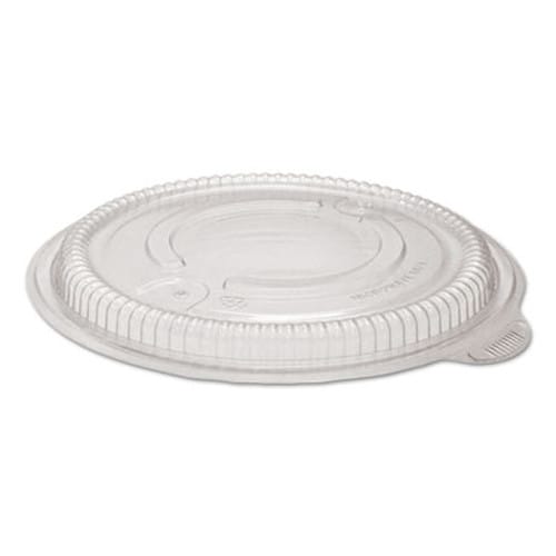 Anchor Packaging MicroRaves Incredi-Bowl Lid, For 18, 24, 32, 48 oz Incredi-Bowls, 8.5" Diameter x 0.63"h, Clear, Plastic, 150/Carton Item: ANZ4338505