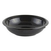 Anchor Packaging Crystal Classics Bowl, 32 oz, 8.5" Diameter, 2.14"h, Black, Plastic, 300/Carton Item: ANZ4548432