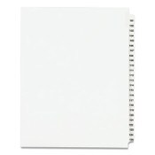 Avery® Preprinted Legal Exhibit Side Tab Index Dividers, Avery Style, 25-Tab, 101 to 125, 11 x 8.5, White, 1 Set, (1334) Item: AVE01334