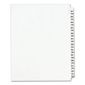 Avery® Preprinted Legal Exhibit Side Tab Index Dividers, Avery Style, 25-Tab, 351 to 375, 11 x 8.5, White, 1 Set, (1344) Item: AVE01344