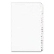 Avery® Preprinted Legal Exhibit Side Tab Index Dividers, Avery Style, 25-Tab, 1 to 25, 14 x 8.5, White, 1 Set, (1430) Item: AVE01430