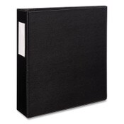 Avery® Durable Non-View Binder with DuraHinge and EZD Rings, 3 Rings, 3" Capacity, 11 x 8.5, Black, (8702) Item: AVE08702