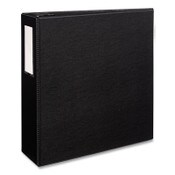 Avery® Durable Non-View Binder with DuraHinge and EZD Rings, 3 Rings, 4" Capacity, 11 x 8.5, Black, (8802) Item: AVE08802