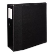 Avery® Durable Non-View Binder with DuraHinge and EZD Rings, 3 Rings, 5" Capacity, 11 x 8.5, Black, (8901) Item: AVE08901