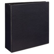 Avery® Durable View Binder with DuraHinge and EZD Rings, 3 Rings, 4" Capacity, 11 x 8.5, Black, (9800) Item: AVE09800
