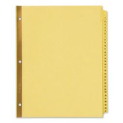 Avery® Preprinted Laminated Tab Dividers with Gold Reinforced Binding Edge, 31-Tab, 1 to 31, 11 x 8.5, Buff, 1 Set Item: AVE11308