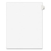 Avery® Preprinted Legal Exhibit Side Tab Index Dividers, Avery Style, 10-Tab, 2, 11 x 8.5, White, 25/Pack Item: AVE11912