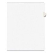 Avery® Preprinted Legal Exhibit Side Tab Index Dividers, Avery Style, 10-Tab, 6, 11 x 8.5, White, 25/Pack Item: AVE11916