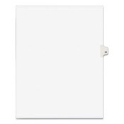 Avery® Preprinted Legal Exhibit Side Tab Index Dividers, Avery Style, 10-Tab, 10, 11 x 8.5, White, 25/Pack Item: AVE11920