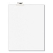 Avery® Avery-Style Preprinted Legal Bottom Tab Divider, 26-Tab, Exhibit I, 11 x 8.5, White, 25/PK Item: AVE11948