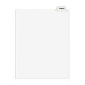 Avery® Avery-Style Preprinted Legal Bottom Tab Divider, 26-Tab, Exhibit K, 11 x 8.5, White, 25/PK Item: AVE11950