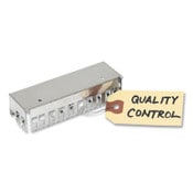 Avery® Double Wired Shipping Tags, 11.5 pt Stock, 2.75 x 1.38, Manila, 1,000/Box Item: AVE12601