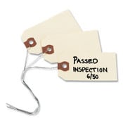 Avery® Double Wired Shipping Tags, 11.5 pt Stock, 3.25 x 1.63, Manila, 1,000/Box Item: AVE12602