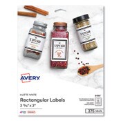 Avery® Laser/Inkjet 3.5" Diskette Labels, White, 375/Pack Item: AVE6490