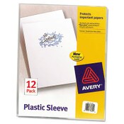 Avery® Clear Plastic Sleeves, Letter Size, Clear, 12/Pack Item: AVE72311
