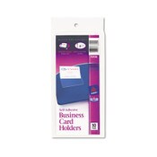 Avery® Self-Adhesive Top-Load Business Card Holders, Top Load, 3.5 x 2, Clear, 10/Pack Item: AVE73720