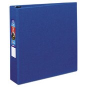 Avery® Heavy-Duty Non-View Binder with DuraHinge and One Touch EZD Rings, 3 Rings, 2" Capacity, 11 x 8.5, Blue Item: AVE79882