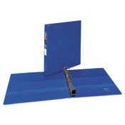 Avery® Heavy-Duty Non-View Binder with DuraHinge and One Touch EZD Rings, 3 Rings, 1" Capacity, 11 x 8.5, Blue Item: AVE79889