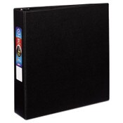 Avery® Heavy-Duty Non-View Binder with DuraHinge and One Touch EZD Rings, 3 Rings, 2" Capacity, 11 x 8.5, Black Item: AVE79982