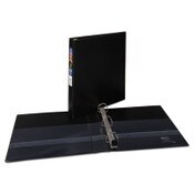 Avery® Heavy-Duty Non-View Binder with DuraHinge and One Touch EZD Rings, 3 Rings, 1" Capacity, 11 x 8.5, Black Item: AVE79989
