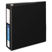 Avery® Heavy-Duty Non-View Binder with DuraHinge, Three Locking One Touch EZD Rings and Spine Label, 3" Capacity, 11 x 8.5, Black Item: AVE79993