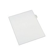 Avery® Allstate-Style Legal Side Tab Dividers, Exhibit M, Letter, White, 25/Pack Item: AVE82119