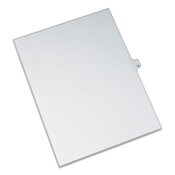 Avery® Preprinted Legal Exhibit Side Tab Index Dividers, Allstate Style, 10-Tab, 13, 11 x 8.5, White, 25/Pack Item: AVE82211