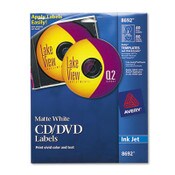 Avery® Inkjet CD Labels, Matte White, 40/Pack Item: AVE8692