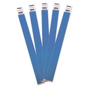 Advantus Crowd Management Wristbands, Sequentially Numbered, 9.75" x 0.75", Blue, 500/Pack Item: AVT75513