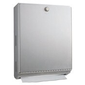 Bobrick ClassicSeries Surface-Mounted Paper Towel Dispenser, 10.81 x 3.94 x 14.06, Satin Item: BOB2620