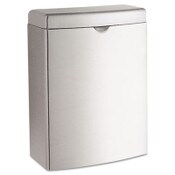 Bobrick Contura Receptacle, 1 gal, Stainless Steel Item: BOB270