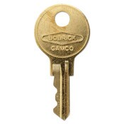 Bobrick Cat 74 Key for Towel Dispensers, Gold Item: BOB33043