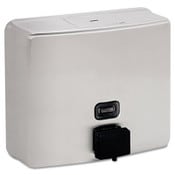 Bobrick ConturaSeries Surface-Mounted Liquid Soap Dispenser, 40 oz, 7 x 3.31 x 6.13, Stainless Steel Satin Item: BOB4112