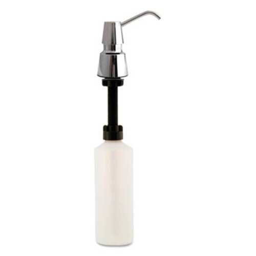 Bobrick Contura Counter-Mounted Soap Dispenser, 34 oz, 3.31 x 3.31 x 4.5, Stainless Steel Item: BOB823
