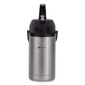 BUNN® 3 Liter Lever Action Airpot, Stainless Steel/Black Item: BUNAIRPOT30