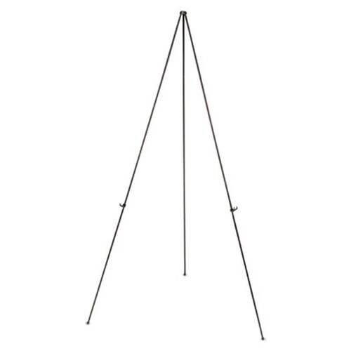 MasterVision® Instant Easel, 61.5" High, Black, Steel, Lightweight Item: BVCFLX04201MV
