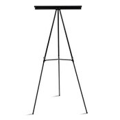 MasterVision® Telescoping Tripod Display Easel, Adjusts 35" to 64" High, Metal, Black Item: BVCFLX09101MV