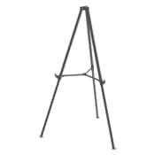 MasterVision® Quantum Heavy Duty Display Easel, 35.62" to 61.22" High, Plastic, Black Item: BVCFLX11404