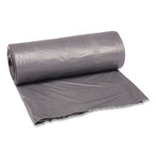 Boardwalk® Low-Density Waste Can Liners, 30 gal, 0.95 mil, 30" x 36", Gray, Perforated Roll, 25 Bags/Roll, 4 Rolls/Carton Item: BWK3036SH